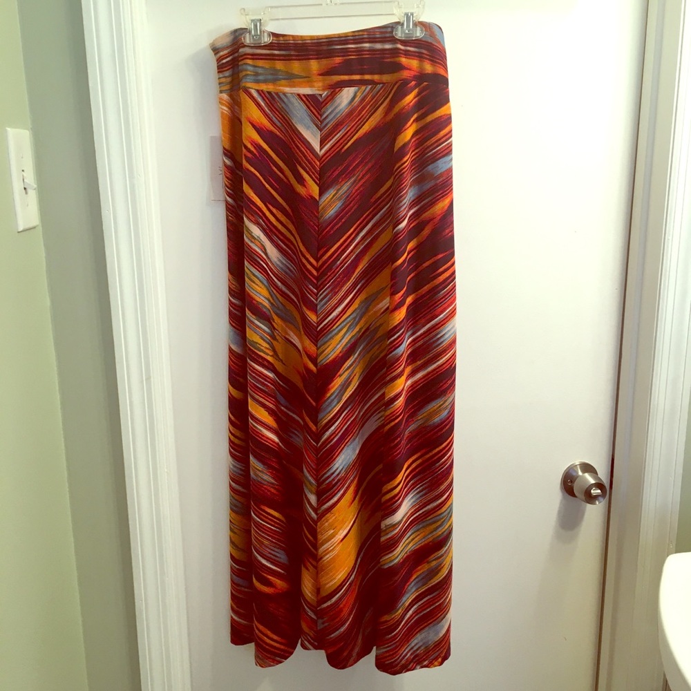 Full Length A Line Skirt
